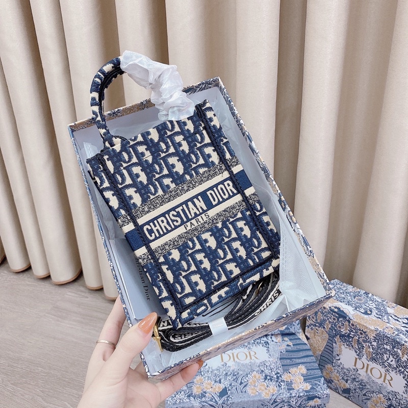 Túi điện thoại D thổ cẩm fullbox tặng kèm khăn lụa