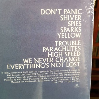 Vinyl coldplay parachutes - ảnh sản phẩm 4