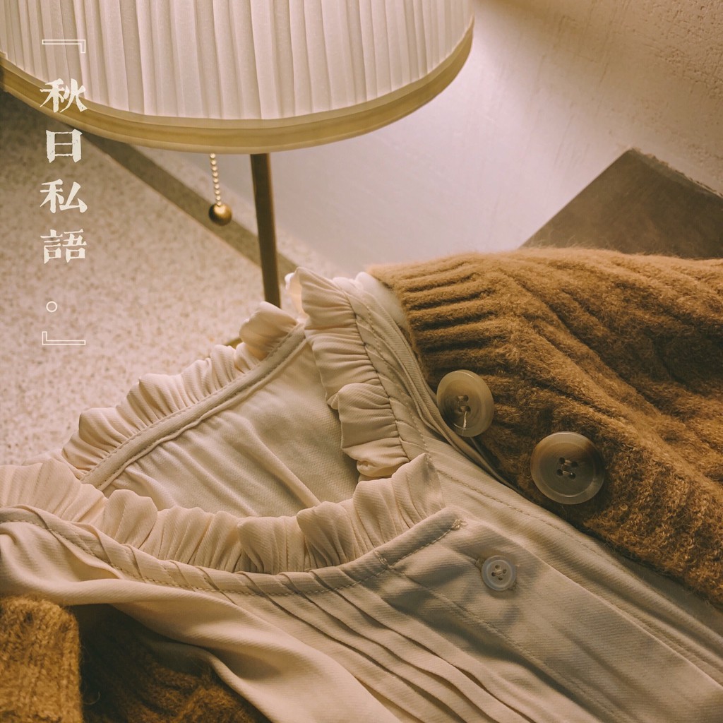 (ORDER) Áo khoác cardigan len vặn từng dày dặn cổ tròn cài khuy to vintage Hàn Quốc