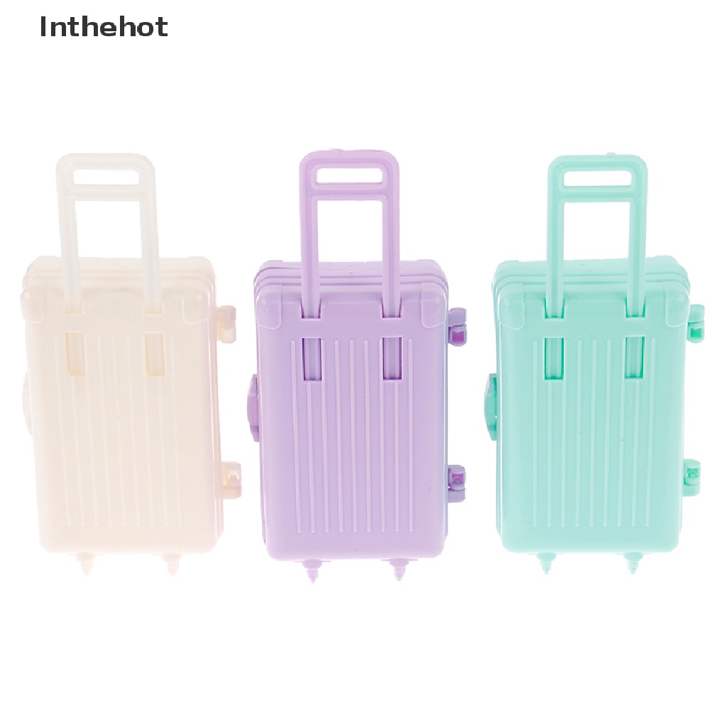 1 Vali Nhựa mini Trang Trí Nhà Búp Bê Xinh Xắn