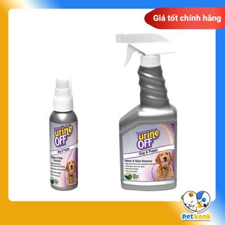 Xịt khử mùi và vết ố bẩn do nước tiểu thú cưng