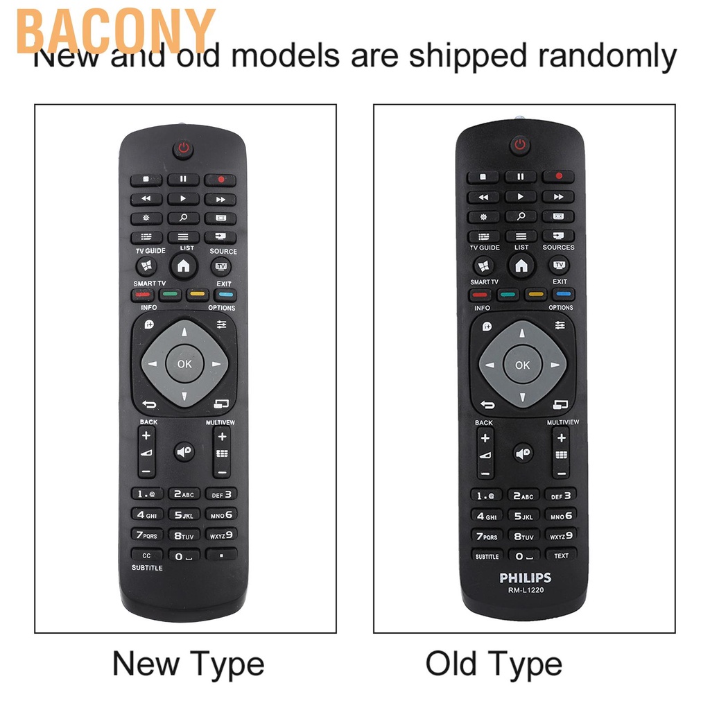 Bộ điều khiển TV từ xa thông minh đa năng cho Philips RM-L1220 RC19002B RC2031
