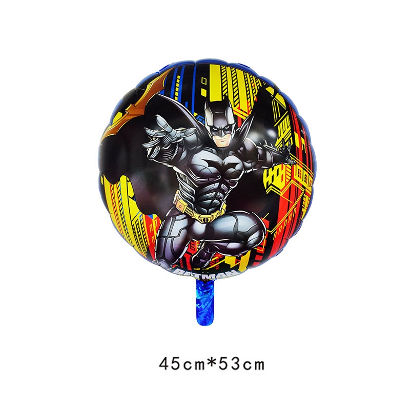 Bong bóng hình Avenger Iron Man / Captain America / Spiderman dùng cho trang trí tiệc dễ thương