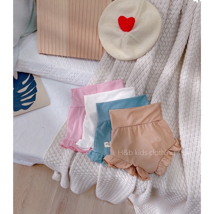 Set Bộ Cotton Tăm 3 Lỗ Tay Bèo Cho Bé Gái Size 8-20kg