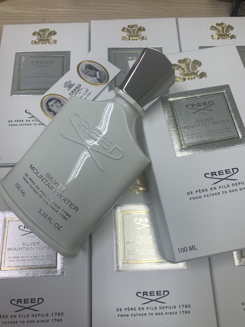 Nước hoa creed siverl moutain water 100ml full box