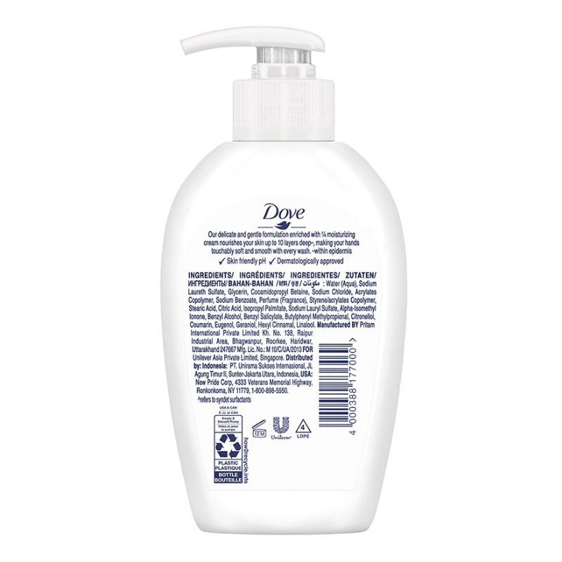 Nước rửa tay Dove mềm mịn tự nhiên/như lụa 250ml | BigBuy360 - bigbuy360.vn