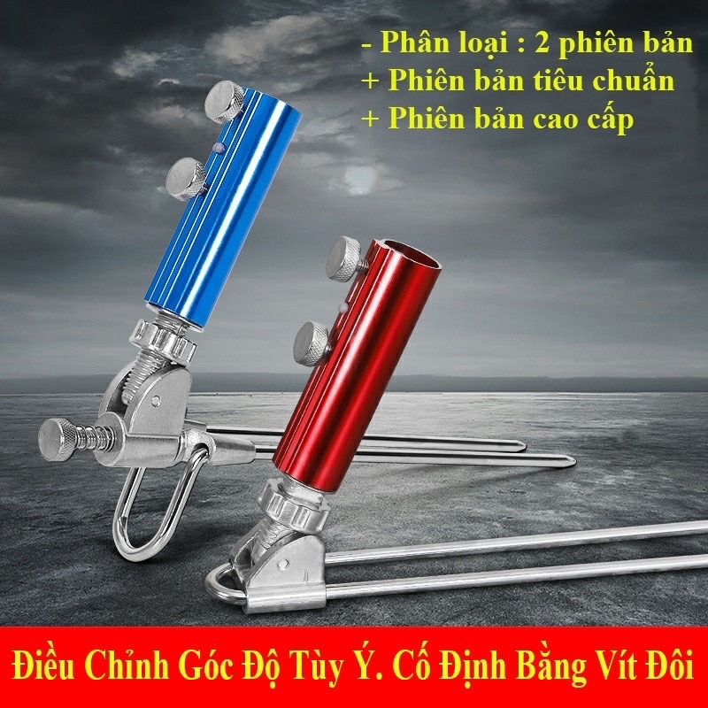 Chân Cắm Đất Gác Cần Câu Đài Chống Cần Câu Đài, dùng để cắm đất hoặc cắm ghế câu cá