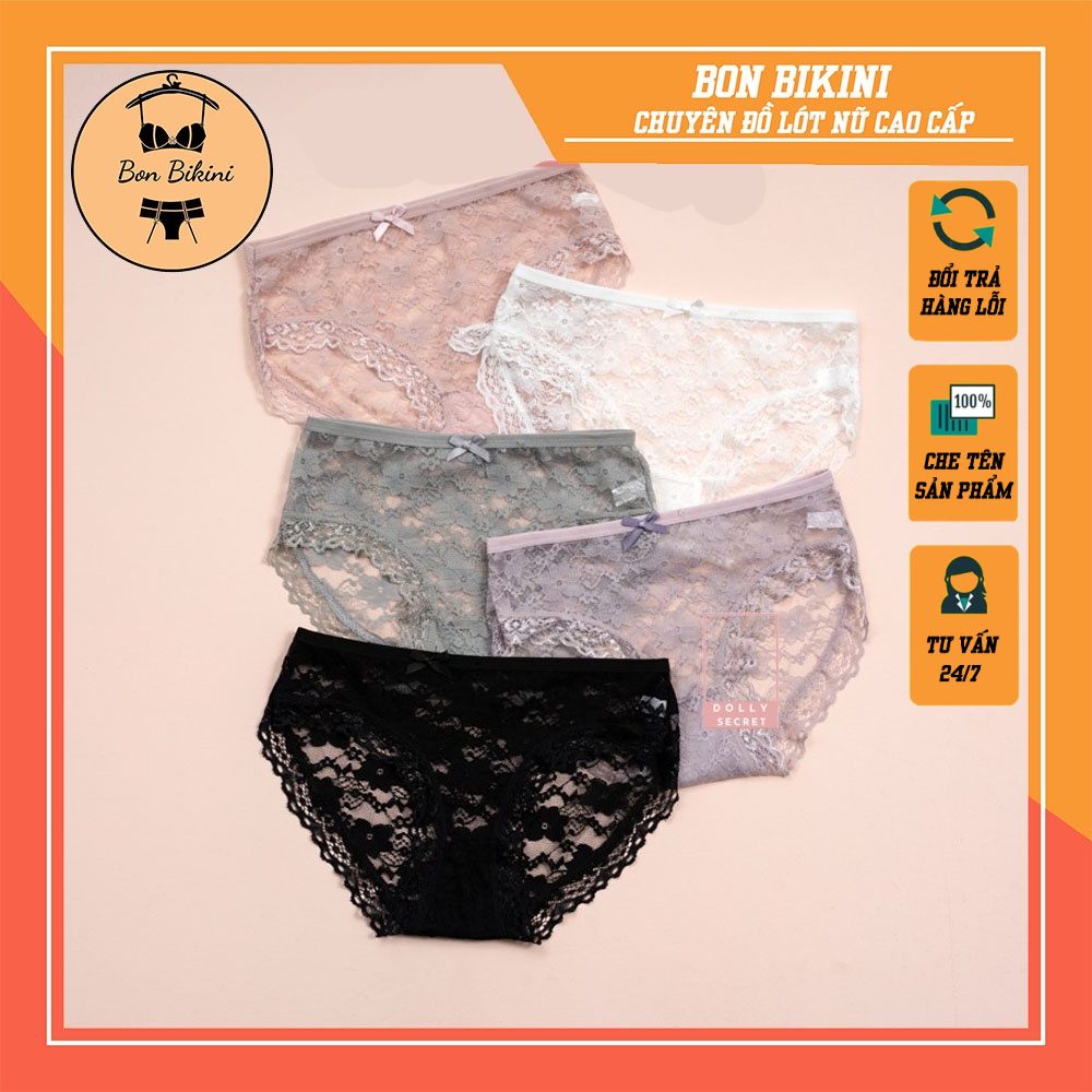 Quần lót ren gợi cảm sexy siêu mỏng xuyên thấu nhiều màu QL017