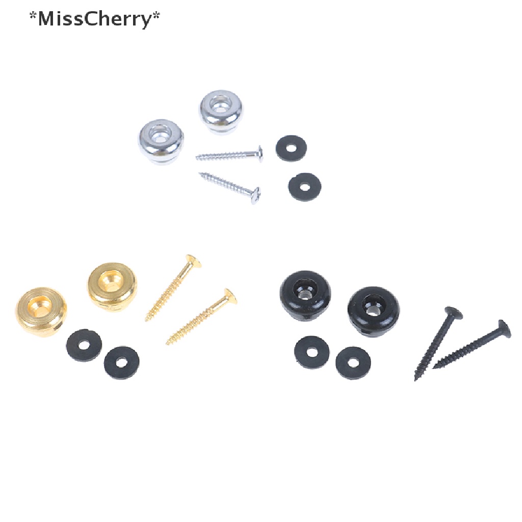 Bộ 2 Khóa Dây Đeo Đàn guitar Bằng chrome Chuyên Dụng