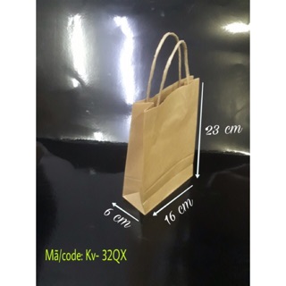 50 túi giấy quai xách đựng các loại hạt , ngũ cốc