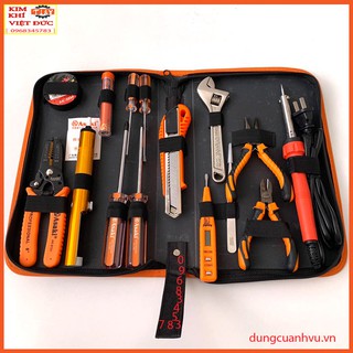 Bộ dụng cụ sửa chữa điện tử đa năng 15 chi tiết Asaki AK-9830