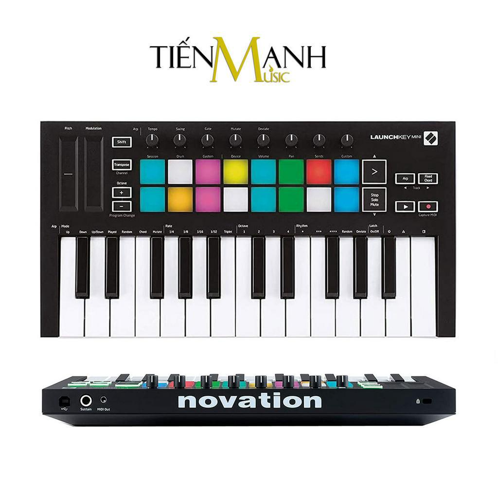 Novation Launchkey Mini MK3 Bàn phím sáng tác - Sản xuất âm nhạc Producer Keyboard Controller