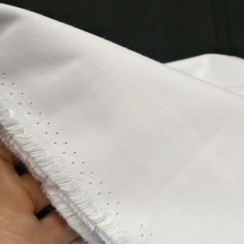 Vải Kate FO Trắng May Đồ Blouse Trắng Bác Sĩ Y Tá