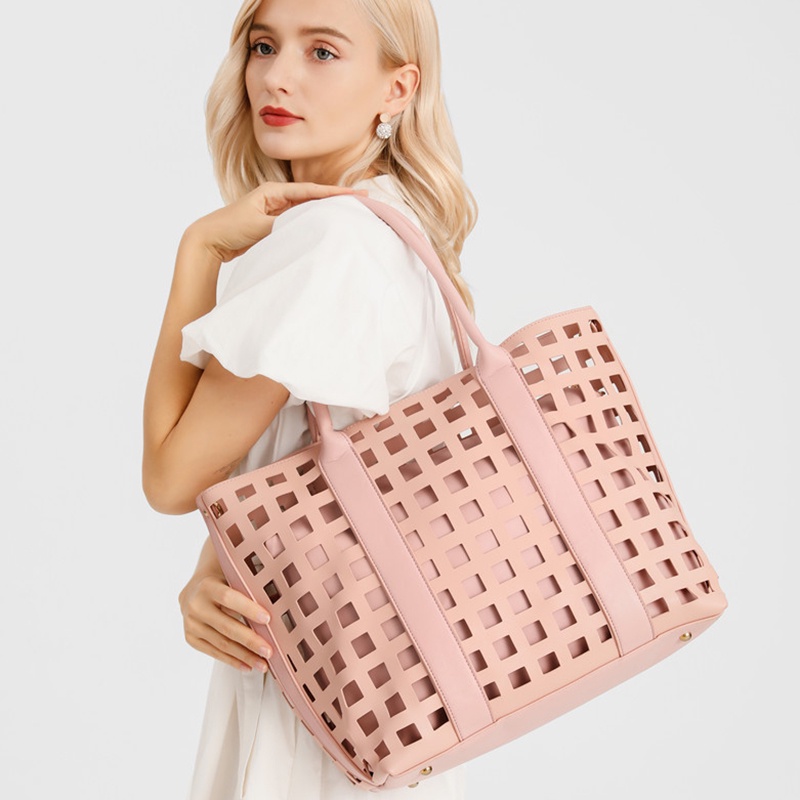 Túi xách đeo vai IELGY sức chứa lớn thiết kế rỗng cho mẹ