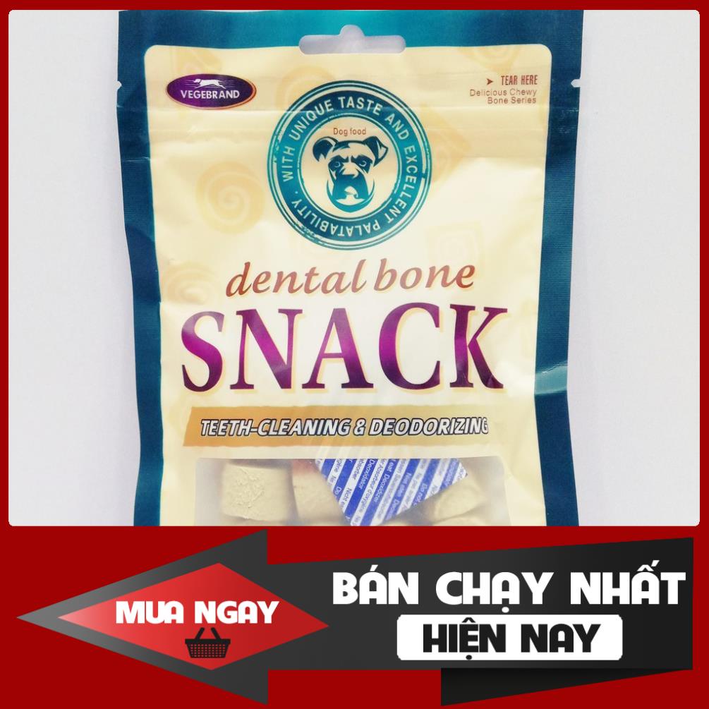 [❌GIÁ SỈ❌] Đồ Ăn Vặt Sạch Răng Snack Teeth Cleaning &amp; Deodorizing Dental Bone 60g ❤️