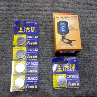 Pin cho máy lên dây đàn guitar ET33