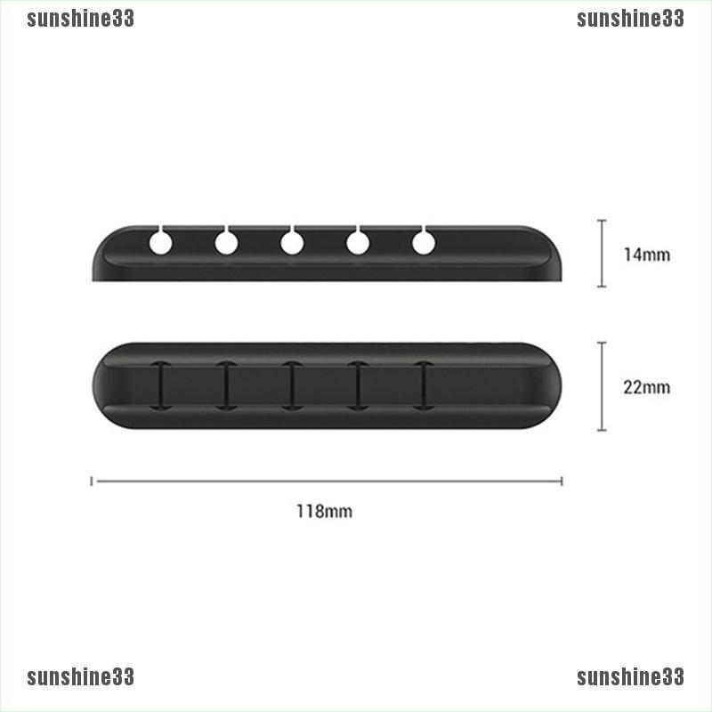 Dụng cụ giữ cáp sạc usb gọn gàng thiết kế 3/5/7 lỗ tiện lợi