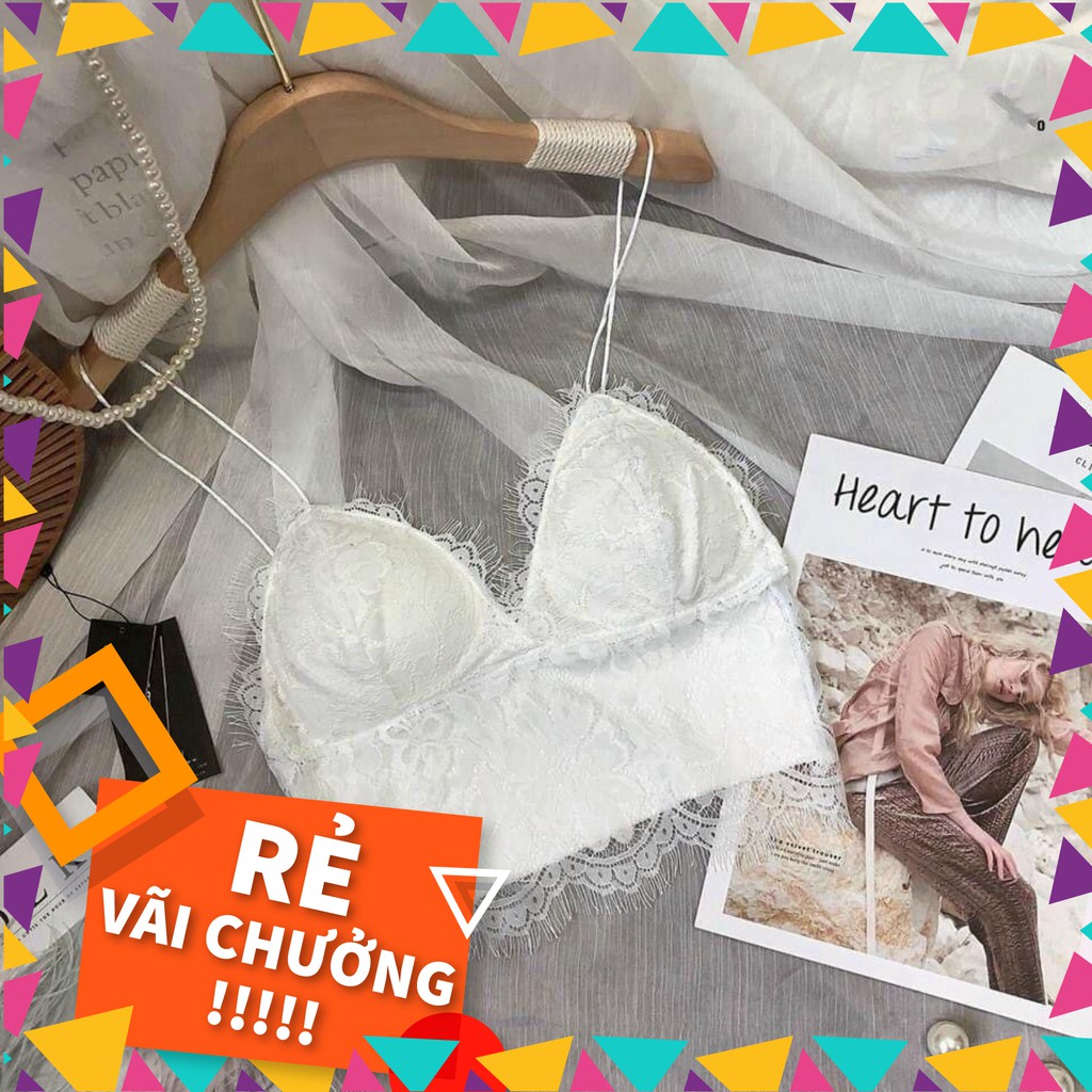 Sale 1122A27B1 Áo bra lưới phối ren siêu hot hit Sale