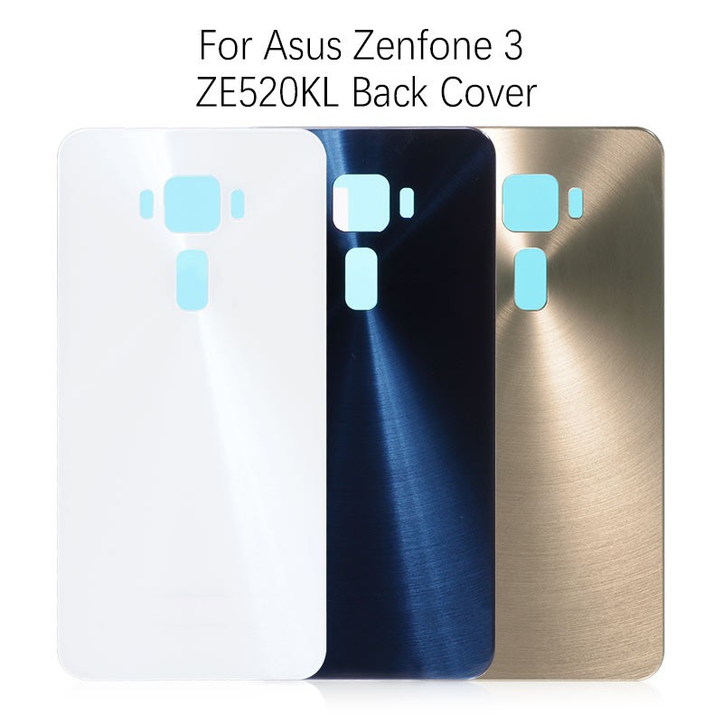 Dành cho Asus ZenFone 3 Lite ZE520KL Z017D Z017DA Mặt sau Vỏ thủy tinh Thay pin phía sau