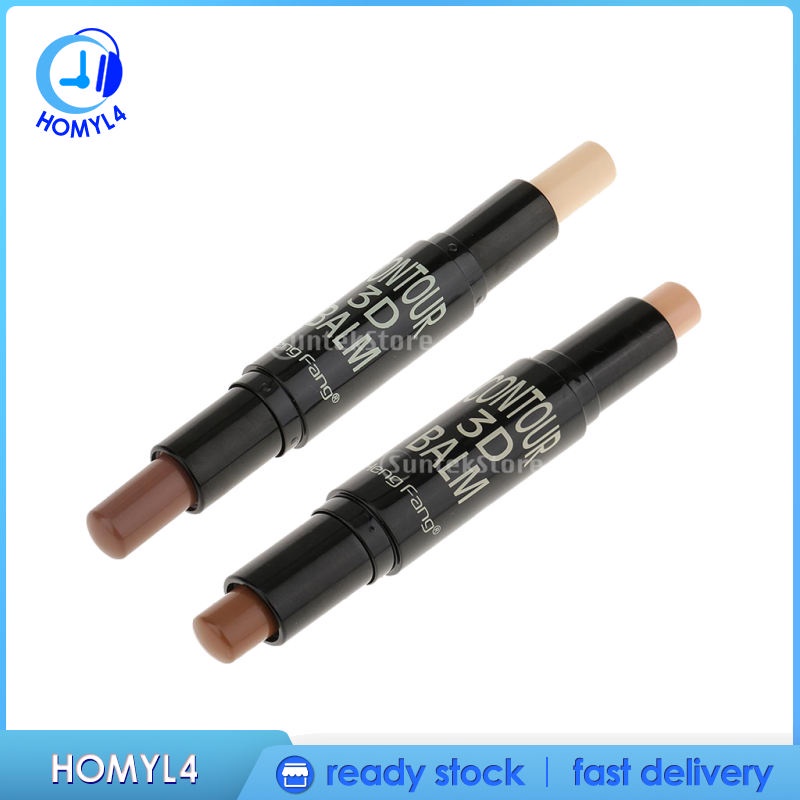 Set 2 thỏi phấn bắt sáng chống nước thiết kế nhỏ gọn tiện dụng | BigBuy360 - bigbuy360.vn