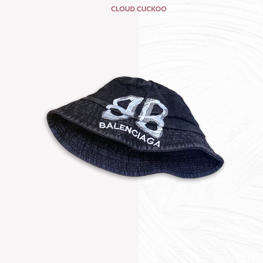 Mũ Bucket Denim Jeans Bò Thêu Chữ Siêu Xinh - Mã Số: MBK05081