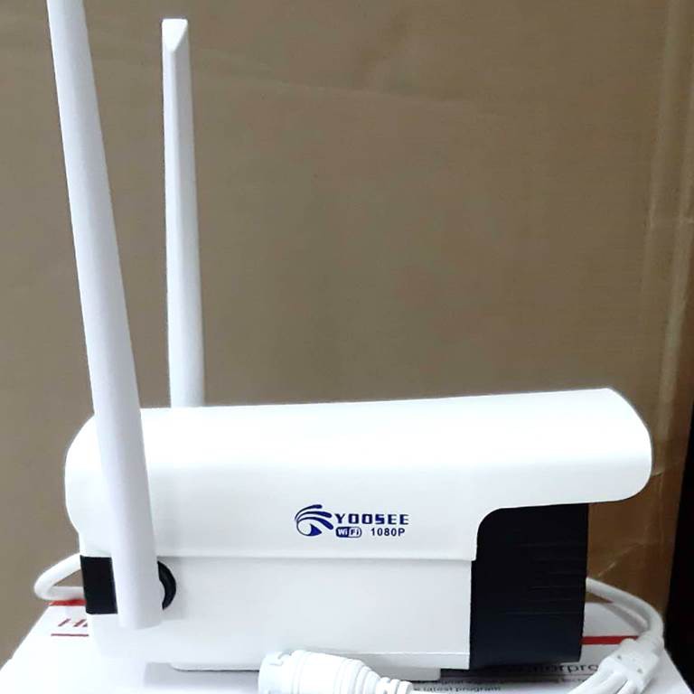 Camera IP Wifi Trong nhà Ngoài trời Yoosee 2 Râu FullHD 1080P 6 LED trợ sáng đàm thoại 2 chiều