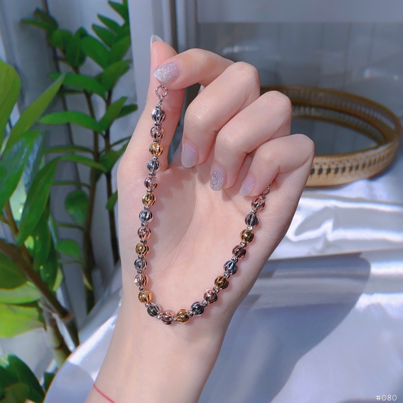 Lắc bi xi mạ 3 màu
