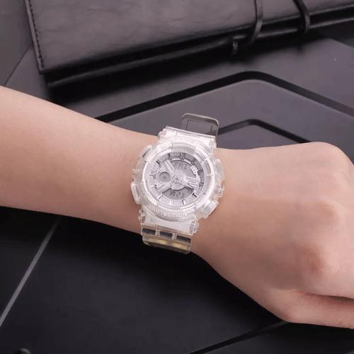 Đồng hồ dây nhựa Casio Baby-G Nữ BA-110CR-7A chính hãng bảo hành 5 năm Pin trọn đời