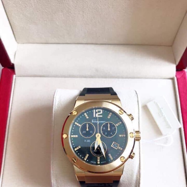 Đồng hồ nam nữ SAL.VATORE FER.RAGAMO F-80 Chrono Unisex Watch