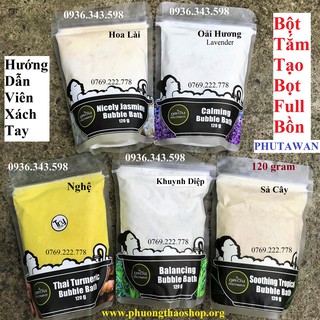 BỘT TẮM TẠO BỌT PHUTAWAN 120 g
