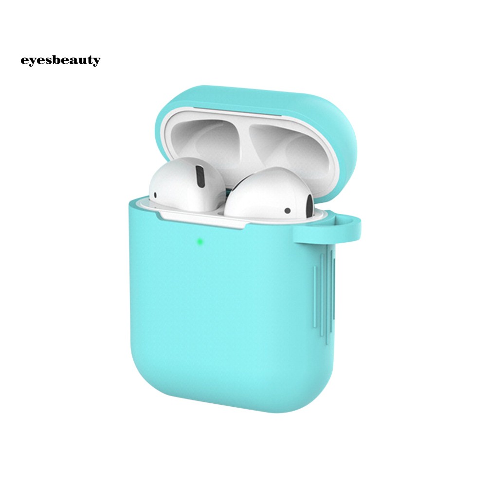 Hộp silicone mềm chính xác bảo vệ chống trầy xước cho hộp sạc tai nghe Apple AirPods 1/2 | BigBuy360 - bigbuy360.vn