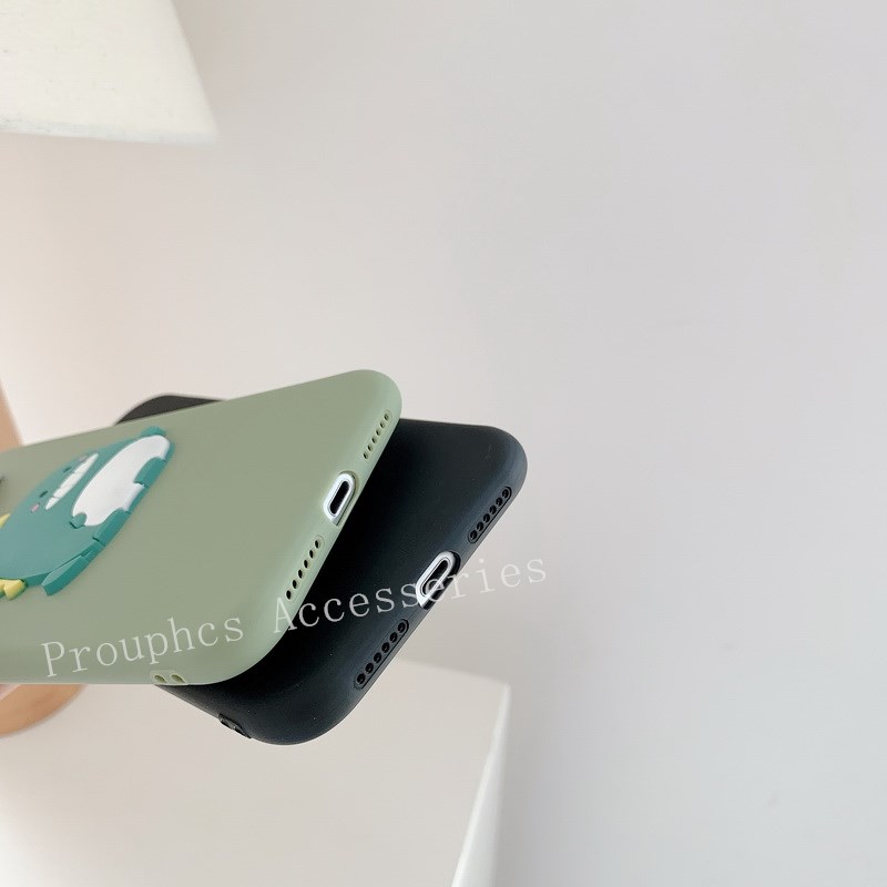 Ốp Điện Thoại TPU Mềm Hình Khủng Long / Sesame Street Cho Samsung J2 J7 Prime A10 M10 A50 A30S A03S M31 A01 A11 M11 A21S A22