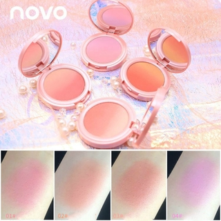 [Hàng mới về] Bảng phấn trang điểm má hồng NOVO màu sắc ngọt ngào tự nhiên