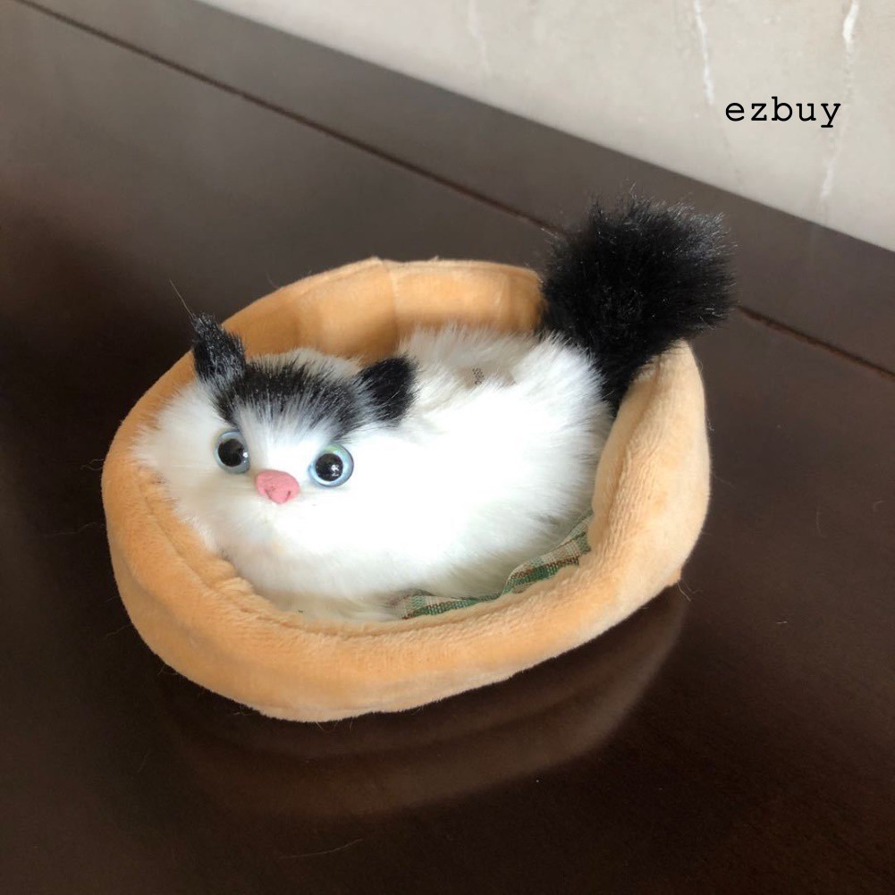 Đồ chơi mèo mô phỏng đang ngủ có âm thanh độc đáo