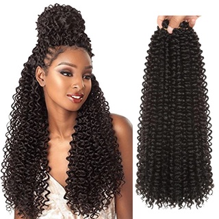 Tóc giả xoăn WIGSIN dài 18 inch phong cách bohemian thời trang cho nữ