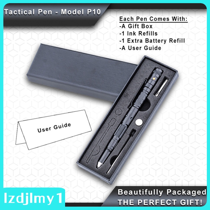 Bút Đèn Pin Cầm Tay Cắm Trại Leo Núi Hộp Quà Tặng