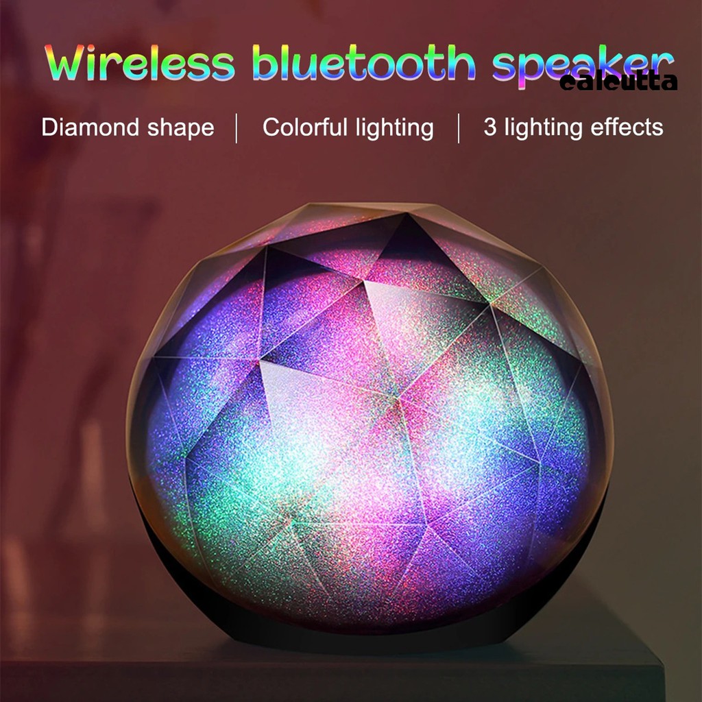 Loa Bluetooth 5.0 Hình Quả Bóng Đèn Led Nhiều Màu Sắc