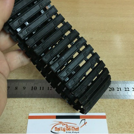 Saigontoyvn Dây xích nhựa đường kính 27cm dùng để chế tạo xe tăng NEW