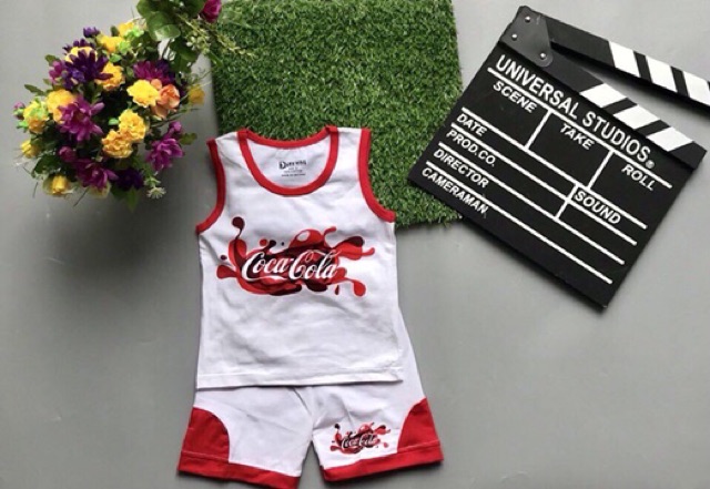 ĐỒ BỘ THUN BA LỖ CHO BÉ TRAI MÙA HÈ BỘ NƯỚC NGỌT SIZE 1-8