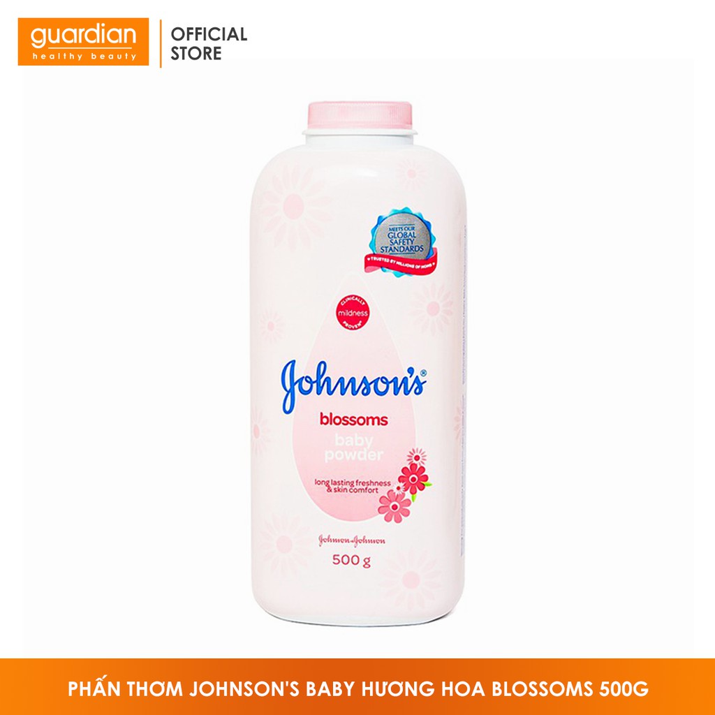 Phấn thơm Johnson &amp; Johnson hương hoa blossoms 500g