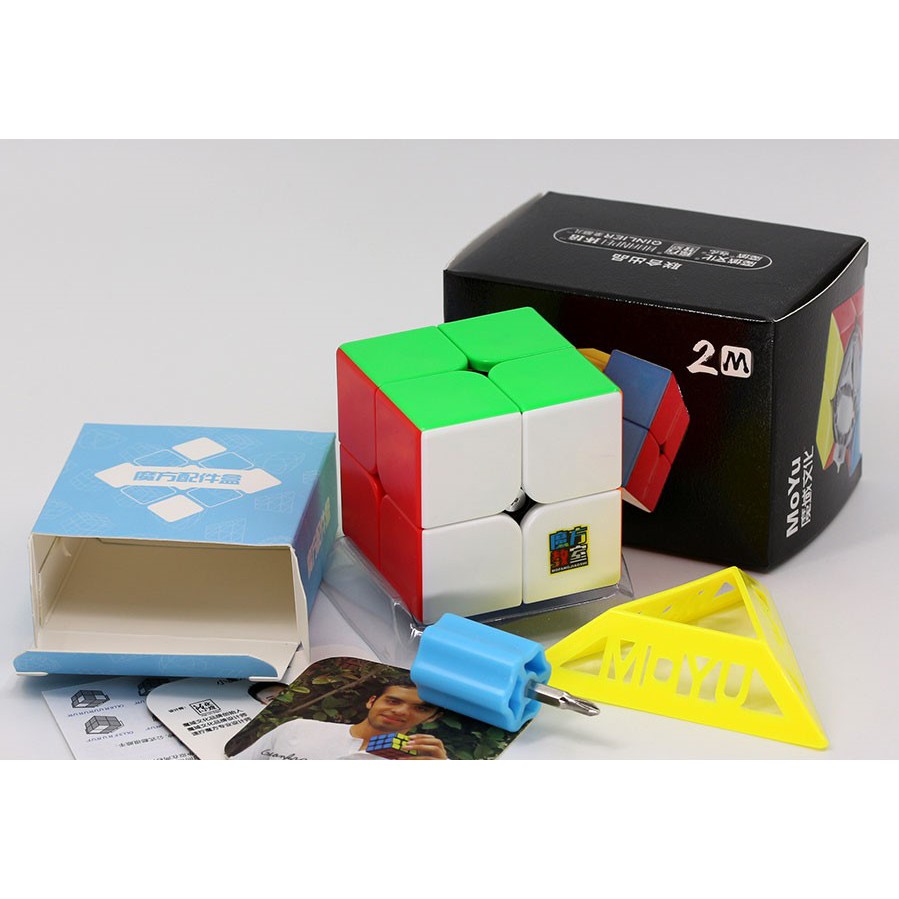 [Mã LIFE0503TOYS giảm 10% đơn 0Đ] Rubik 2x2 MoYu MFJS MeiLong 2x2x2 M Có Nam Châm