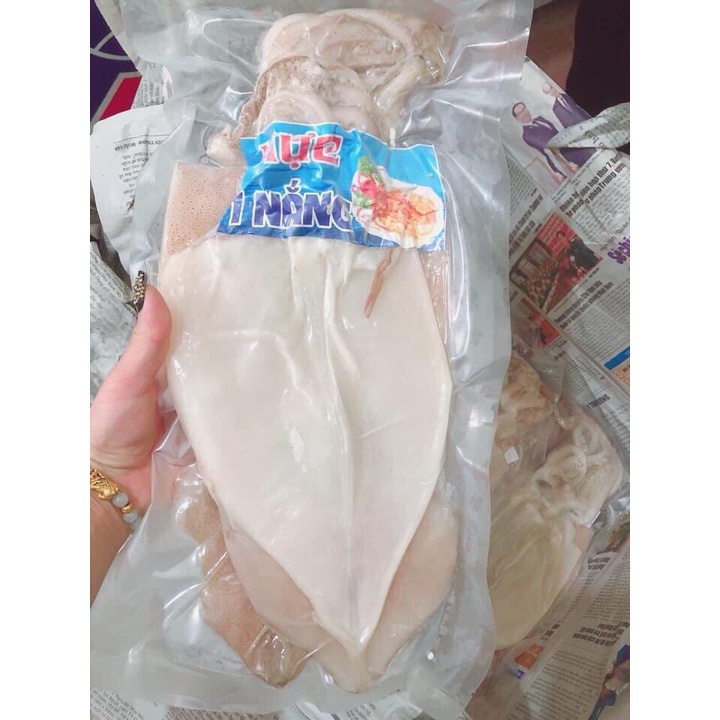 Mực 1 Nắng 1kg Cốt Đủ Không Mạ Đá, Mực 1 Nắng Dẻo Ngon, Ngọt Vị, [Ship Hỏa Tốc Hà Nội]