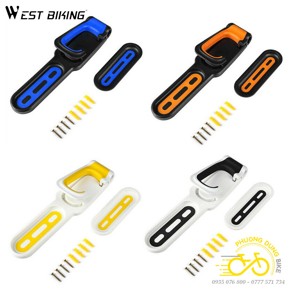 Giá móc treo bánh xe đạp lên tường WEST BIKING