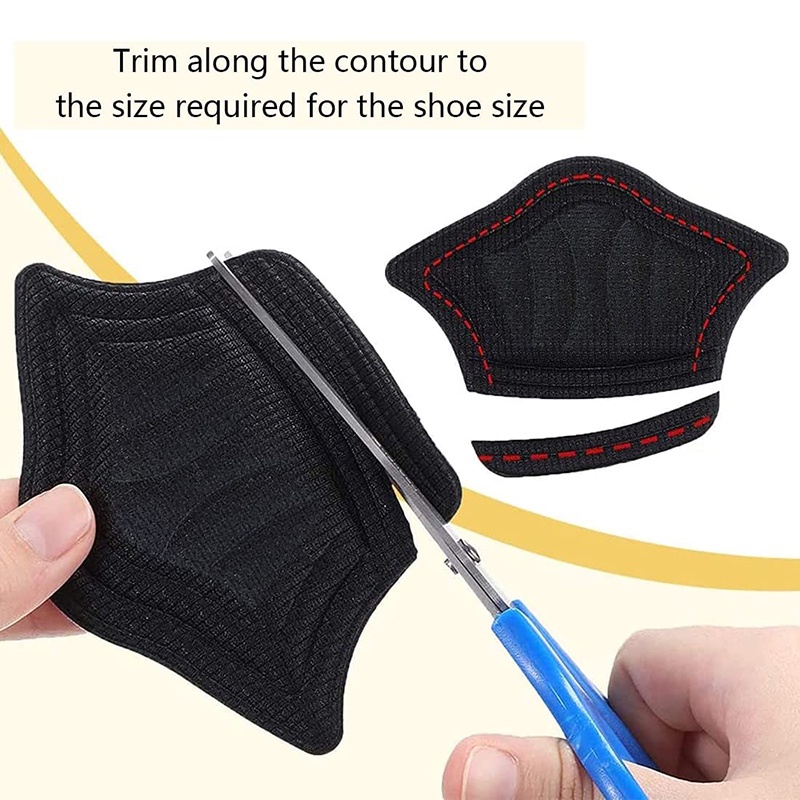 Set 2 miếng dán gót giày thể thao chống mòn chống rơi có keo dán mặt sau tiện dụng