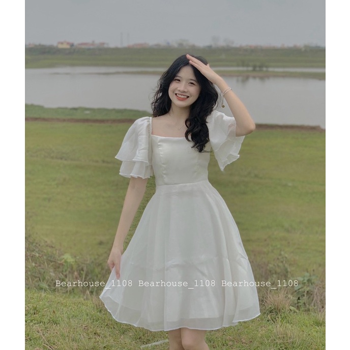 ❌ Đầm Váy trắng tiểu thư * CANDY * kỷ yếu