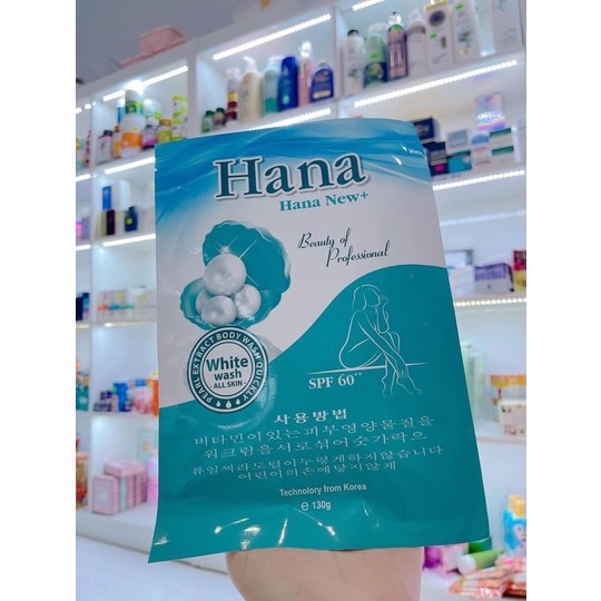 Tắm Trắng Hana SPF 60 + Hàn Quốc