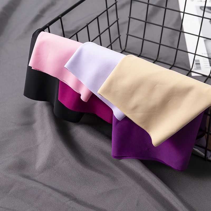 Quần Lót Không Đường May Bằng Lụa Mát Thân Thiện Với Da Thời Trang Cho Nữ Size M-3Xl