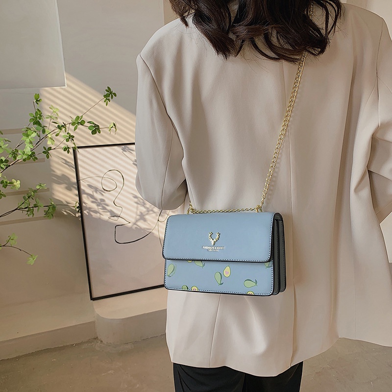 Túi Đeo Chéo Hình Vuông Cỡ Nhỏ Thiết Kế Đơn Giản Thời Trang Cho Nữ