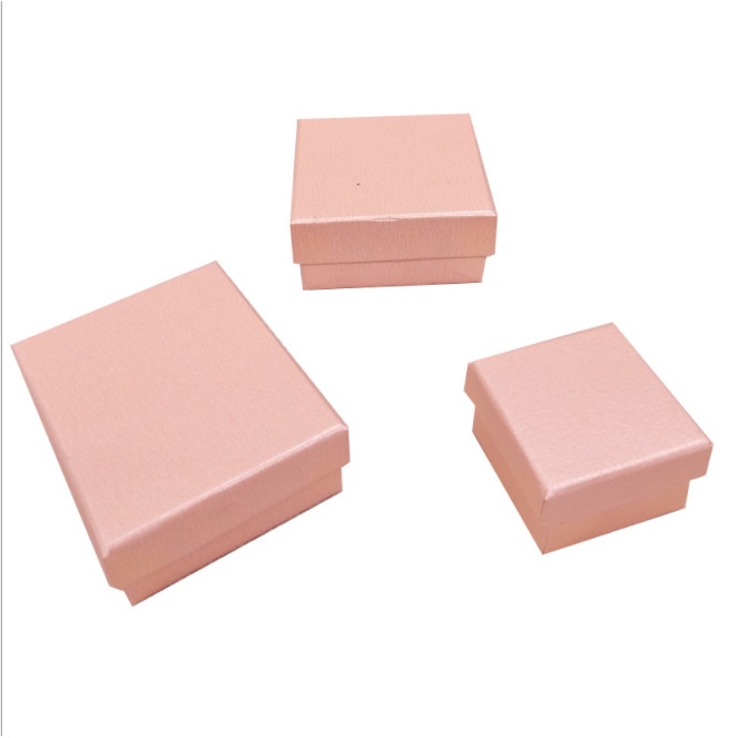 Hộp Bao bì Hộp Kỹ thuật Trơn đựng trang sức Nhẫn, Kim Cương, Bông tai nhỏ, Nhiều màu  5 * 5 * 3 cm