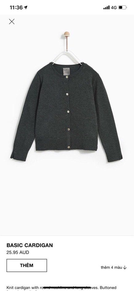 💖💖💖💖Áo khoác len Cardigan Zara